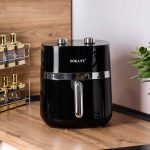 Аерогриль-фрітюрниця SOKANY 6.5 літрів 1500 Вт, чорна SK10024 - Зображення 2
