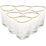 Набір з 6 склянок, 400 мл, для лимонаду, води, соку та коктейлів HP-16-26