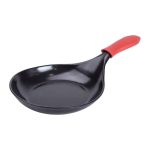 Чавунна сковорода з силіконовою ручкою Ø21 см для електричної та газової плити 0,5 л HP-1-12