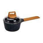 Набір посуду MGC 2 каструлі, 2 сковороди, сотейник, пароварка, ополоник, лопатка, фартух HP-4-412BL - Зображення 3