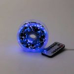 Гірлянда роса на пульті 100 метрів на 1000 led світлодіодів крапля на зеленому дроті синя 1000L100MGBL - Зображення 9