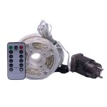 Гірлянда роса на пульті 100 метрів на 1000 led світлодіодів крапля на білому дроті мультиколор 1000L100MWML