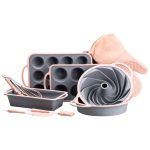 Силіконовий набір форм для випічки з антипригарним покриттям з кухонним приладдям та прихваткою 11 шт HP34542 - Зображення 13