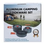 Набір туристичного посуду в сумці для походу та кемпінгу: каструля, сковорода, чайник HP39577C - Зображення 11