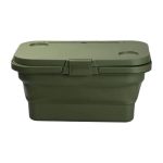 Складний кошик для пікніка з кришкою-столиком 44.8х26х14 см Зелений SJ-0120GR - Зображення 3