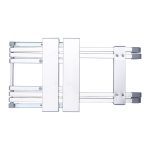 Розкладний стіл + 4 стільці кемпінговий набір для пікніка, риболовлі, відпочинку, туризму Сірий JY-12061G - Зображення 9