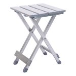 Розкладний стіл + 4 стільці кемпінговий набір для пікніка, риболовлі, відпочинку, туризму Сірий JY-12061G - Зображення 10