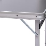 Розкладний стіл + 4 стільці кемпінговий набір для пікніка, риболовлі, відпочинку, туризму Сірий JY-12061G - Зображення 15