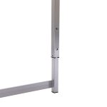 Розкладний стіл + 4 стільці кемпінговий набір для пікніка, риболовлі, відпочинку, туризму Білий JY-12061W - Зображення 3