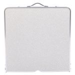 Розкладний стіл + 4 стільці кемпінговий набір для пікніка, риболовлі, відпочинку, туризму Білий JY-12061W - Зображення 2