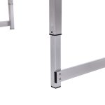 Розкладний стіл + 4 стільці кемпінговий набір для пікніка, риболовлі, відпочинку, туризму Білий JY-12061W - Зображення 8