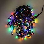 Вулична гірлянда бахрома 12 м 200 led чорний провід Мультиколір 12MBML - Зображення 9