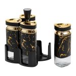 Набір для спецій на підставці 4 баночки по 120 мл HP1354 - Зображення 3