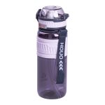 Пляшка для води з трубочкою та ремінцем 750 мл спортивна пляшка 23.5 см Фіолетова HP-14-34V - Зображення 3