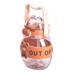 Пляшка для води дитяча з трубочкою 580 мл з ручкою та ремінцем HP-14-37BR - Зображення 4