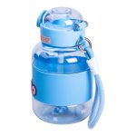 Пляшка для води дитяча з трубочкою 680 мл з ручкою та ремінцем Синя HP-14-46BL - Зображення 5