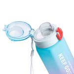 Пляшка для Пляшка для води 650 мл пляшечка з поїлкою для спорту та школи 23 см Keep Going HP-14-47TU - Зображення 3