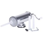 Шприц для ковбаси ручний 11×30 см горизонтальний ковбасний шприц 2 л для фаршу 3 насадки 16788-2