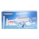 Шприц для ковбаси ручний 11×30 см горизонтальний ковбасний шприц 2 л для фаршу 3 насадки 16788-2 - Зображення 8