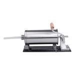 Шприц для ковбаси ручний 2 л горизонтальний ковбасний шприц для фаршу 4 насадки 16788-3 - Зображення 2