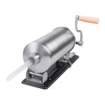 Шприц для ковбаси ручний 2 л горизонтальний ковбасний шприц для фаршу 4 насадки 16788-3 - Зображення 3