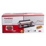 Шприц для ковбаси ручний 3 л горизонтальний ковбасний шприц з нержавійки для фаршу 4 насадки 16788-4 - Зображення 10