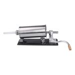 Шприц для ковбаси ручний 3 л горизонтальний ковбасний шприц з нержавійки для фаршу 4 насадки 16788-4 - Зображення 3