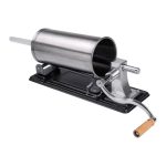 Шприц для ковбаси ручний 3 л горизонтальний ковбасний шприц з нержавійки для фаршу 4 насадки 16788-4 - Зображення 4