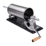 Шприц для ковбаси ручний 3 л горизонтальний ковбасний шприц з нержавійки для фаршу 4 насадки 16788-4 - Зображення 5