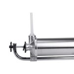 Вертикальний шприц для ковбаси 2,5 л з нержавіючої сталі шприц ковбасний 4 насадки 16788-5 - Зображення 2