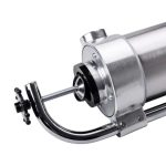 Вертикальний шприц для ковбаси 2,5 л з нержавіючої сталі шприц ковбасний 4 насадки 16788-6 - Зображення 10