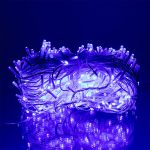 Гірлянда Різдвяна фея вулична 50 м 500 LED білий провід Синій CF500L50MWBL - Зображення 2