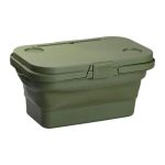 Складний кошик для пікніка з кришкою-столиком 44.8х26х14 см Зелений SJ-0120GR - Зображення 8