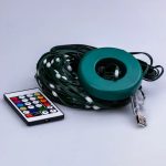 Розумна гірлянда Smart 250 LED довжина 2,5 м з керуванням зі смартфона зелена, мультиколор 1733043GR