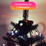 Розумна гірлянда Smart 250 LED довжина 2,5 м з керуванням зі смартфона зелена, мультиколор 1733043GR - Зображення 5