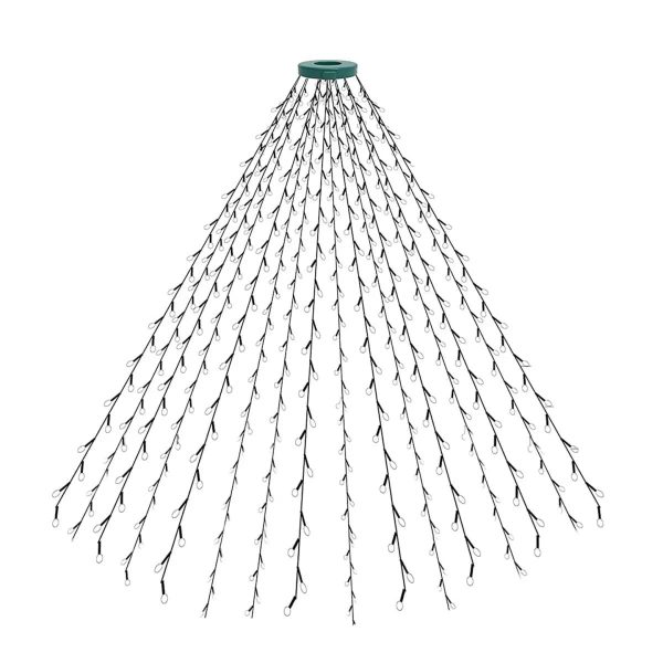 Розумна гірлянда Smart 250 LED, довжина 2,5 м, з керуванням через смартфон, прозора, мультиколор 1733044W