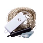 Гірлянда світлодіодна кінський хвіст GarlandoPro 200LED Роса 2м 10 ліній 173309ML