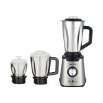 Блендер з чашею 1.5 літра для коктейлів та смузі портативний 2 режими швидкості з кавомолкою 1000 Вт Sokany SK-187