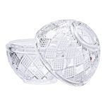 Серветниця на стіл кухонна Ø15 см серветниця скляна кругла кругла у формі яйця HP-4-110 - Зображення 3