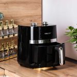 Аерогриль-фрітюрниця SOKANY 6.5 літрів 1500 Вт, чорна SK10024 - Зображення 3