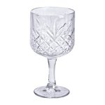 Келихи для вина на високій ніжці набір 6 шт винний келих скляний прозорий 400 мл HP-YH-44 - Зображення 3