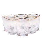 Набір з 6 склянок, 400 мл, для лимонаду, води, соку та коктейлів HP-16-26 - Зображення 2