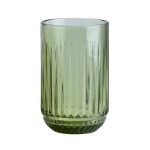 Набір склянок 6 штук 450 мл скляні зелений HP4146 - Зображення 2