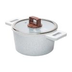 Каструля MGC алюмінієва з антипригарним покриттям 3 л біла HP-4-440 - Зображення 2