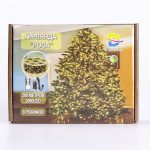 Гірлянда роса на пульті 200 метрів на 2000 led світлодіодів крапля на зеленому дроті мультиколор 2000L200MGML - Зображення 10