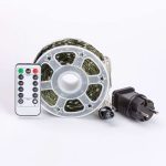 Гірлянда роса на пульті 200 метрів на 2000 led світлодіодів крапля на зеленому дроті мультиколор 2000L200MGML - Зображення 9