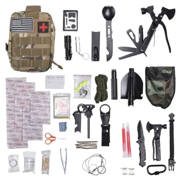 Туристичний набір інструментів для виживання 21х15х12 см HP-D-5