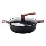 Набір для приготування з антипригарним покриттям 4 предмети, чорний HP33531B - Зображення 3