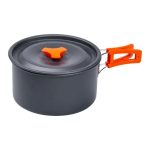 Набір туристичного посуду в сумці для походу та кемпінгу: каструля, сковорода, чайник HP39577C - Зображення 3