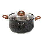 Набір посуду для приготування із нержавіючої сталі 10 предметів чорний HP33530B - Зображення 3